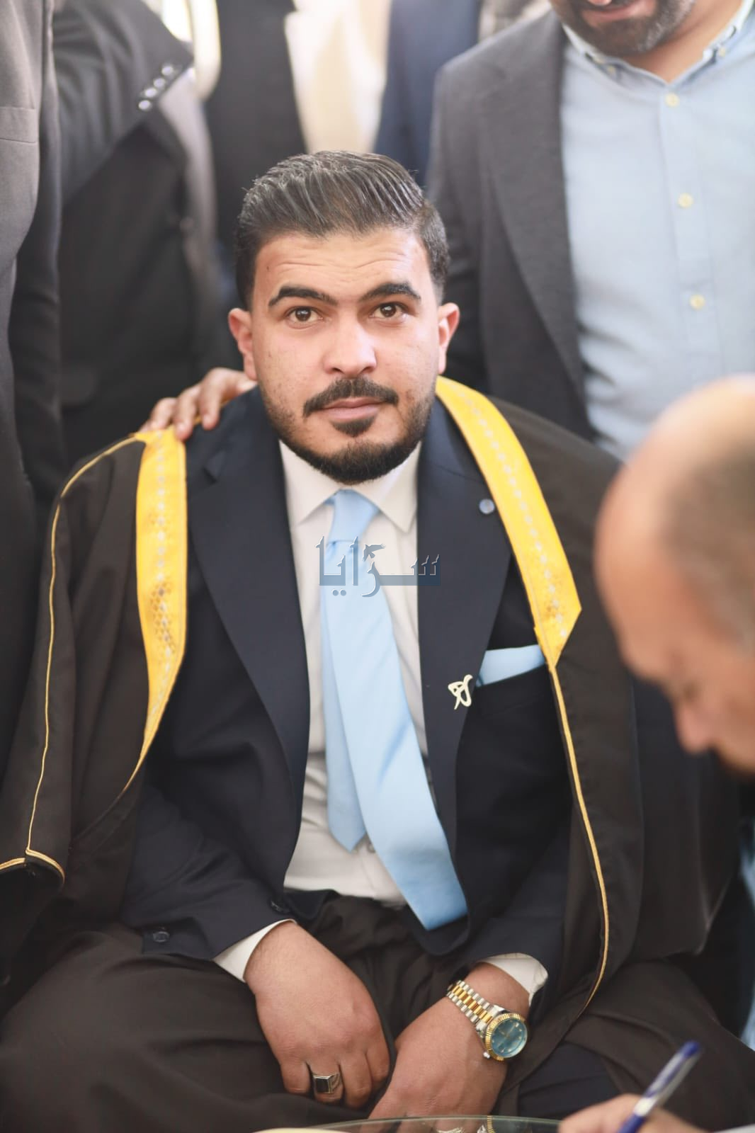 بالصور  .. جاهة الشاب رامي أبو العيس العموش