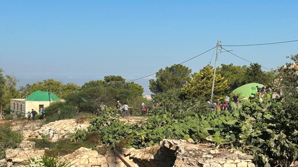 إصابة بالرصاص والاختناق خلال اقتحام الاحتلال والمستوطنين غرب نابلس