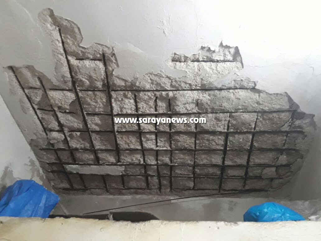 بالصور .. عائلة أردنية مهددة بالموت جراء تصدعات في منزلها في مخيم الزرقاء