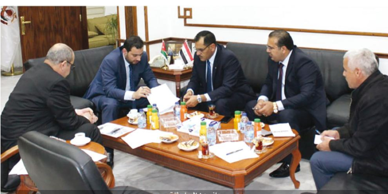 جدول زمني لإقامة المنطقة الصناعية الأردنية العراقية