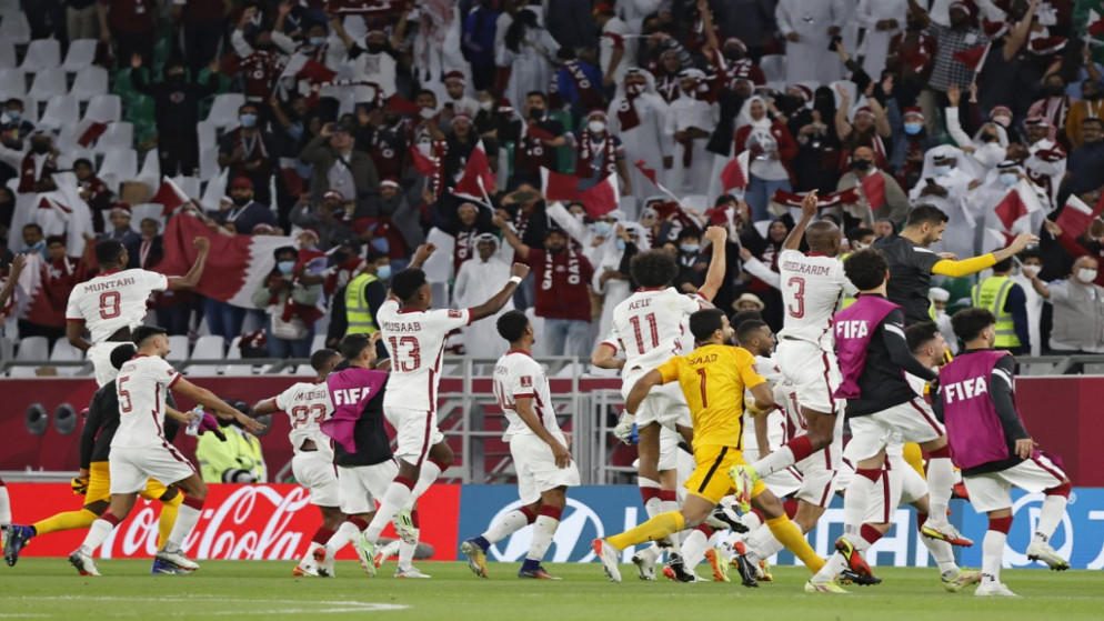 قطر أول المتأهلين لربع نهائي كأس العرب