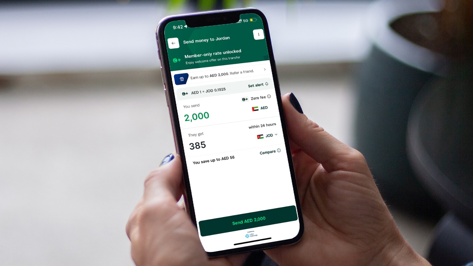 كريم باي Careem Pay تطلق خدمة الحوالات المالية الدوليةمن الإمارات إلى الأردن