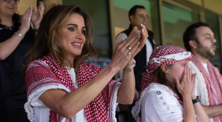 الملكة رانيا للنشامى: "ما خسرتوا يا نشامى لأنكم ربحتوا قلوب كل الأردنيين"
