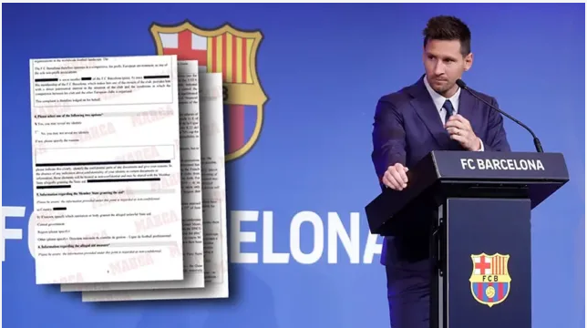 برشلونة تتقدم بشكوى ضد باريس سان جيرمان!