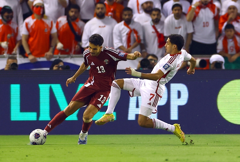 قطر تتأهل إلى كأس العالم بعد فوزها على الإمارات