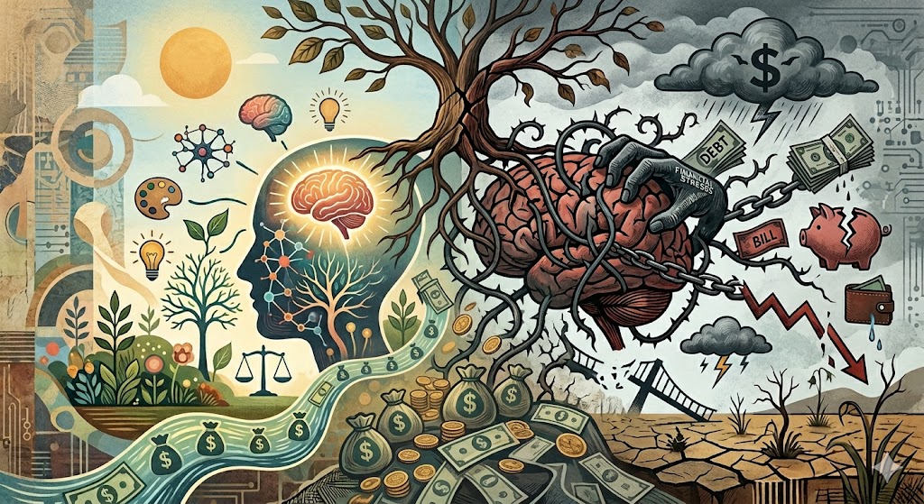 الدخل والتوتر المالي… كيف يؤثر على صحة الدماغ؟