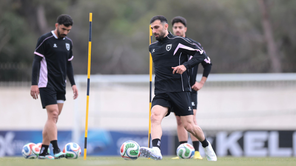 منتخب النشامى يبدأ تدريباته في عمّان