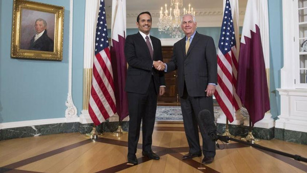 لقاء قطري أميركي مرتقب في واشنطن لبحث الأزمة الخليجية