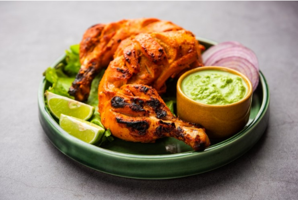 تحضير دجاج تندوري هندي الشهي واللذيذ