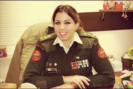 المقدم لارا الفار مبارك الترفيع