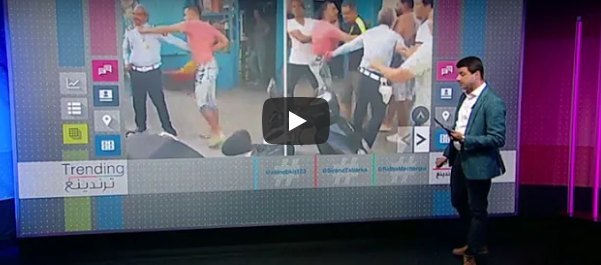 فيديو لضرب شرطي مرور يثير سخط كثيرين في تونس