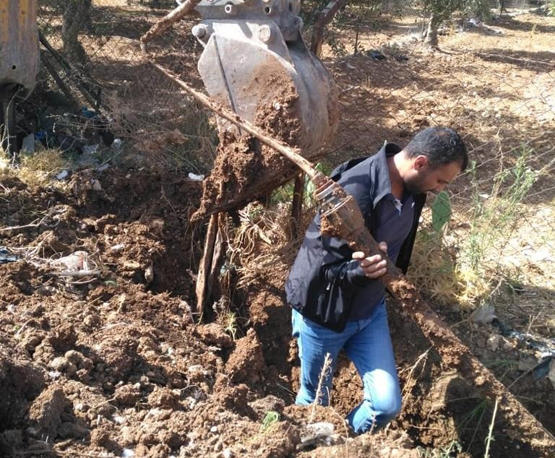 ضبط اعتداءات كبيرة على مصادر المياه في اللبن  ..  "تفاصيل"