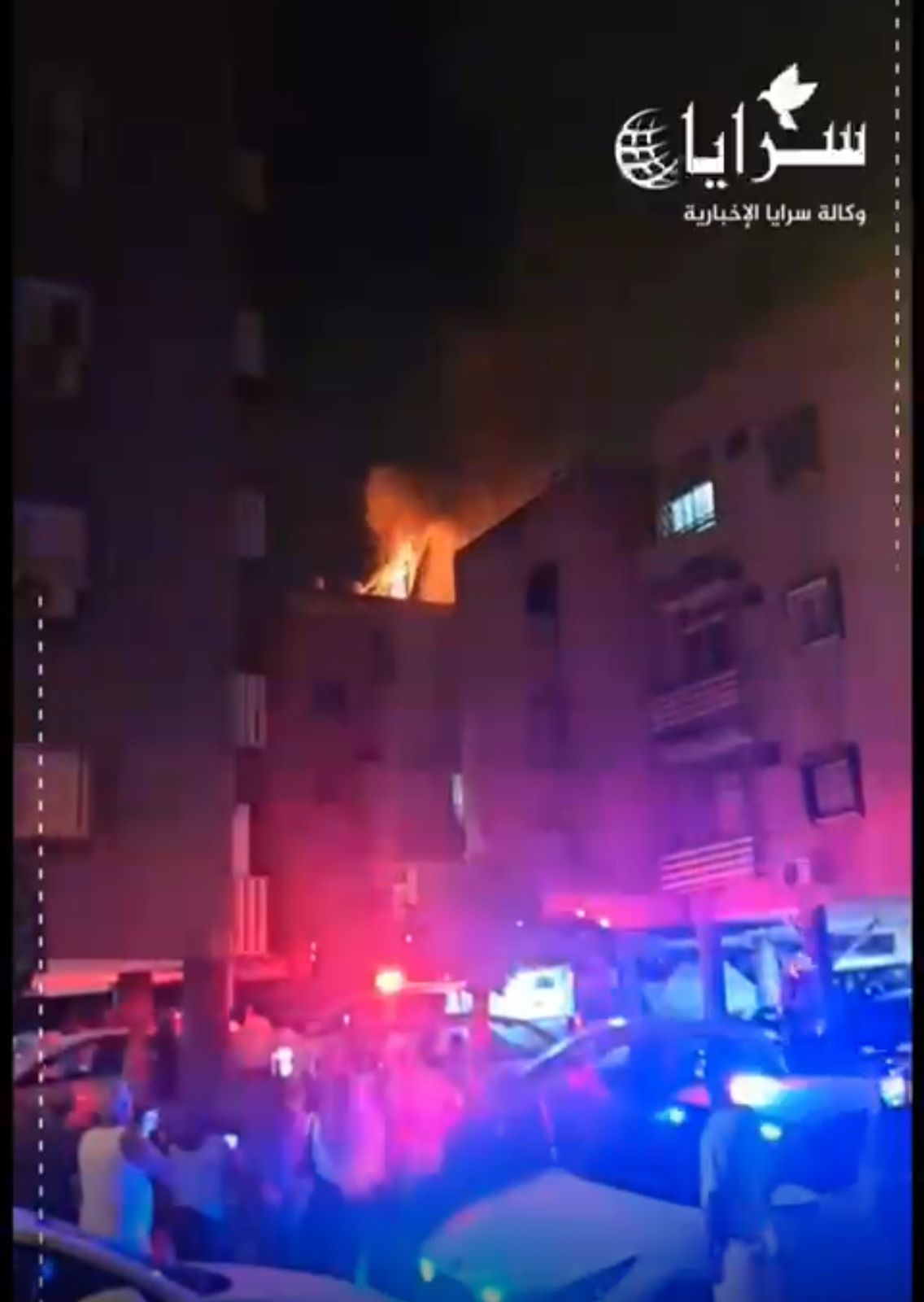بالفيديو  ..  نيران تشتعل في "وسط تل أبيب" بعد ضربة صاروخية مباغتة في ساعات الفجر الأولى