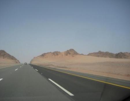 إغلاق جزء من الطريق الصحراوي صباح الجمعة بسبب أعمال الصيانة