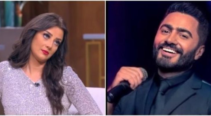 تامر حسني ينتقم للرجال من رضوى الشربيني على طريقته - بالفيديو 