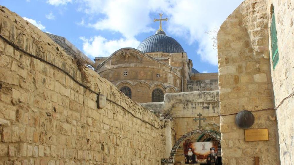 إغلاق كنيسة القيامة في القدس بسبب فيروس كورونا