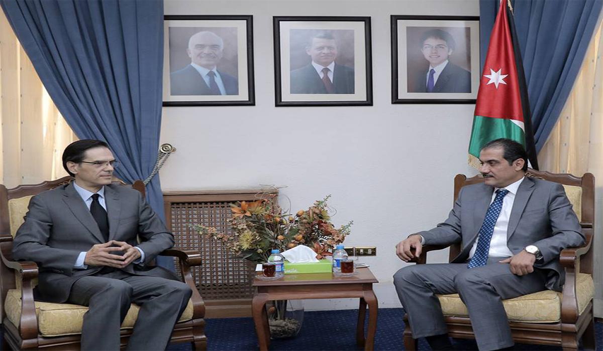 الخزاعلة يبحث والسفير المكسيكي العلاقات الثنائية