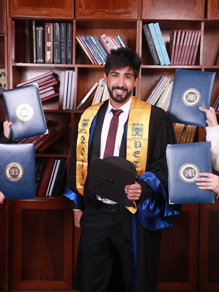 وليد أسعد  .. مبارك التخرج 