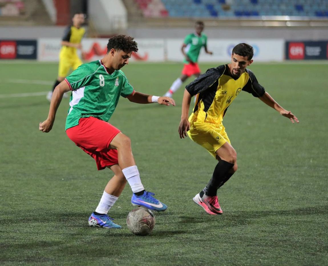 الوحدات يتعادل مع الحسين اربد في درع الاتحاد تحت 21 عاما