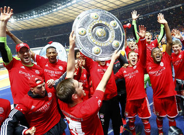 بايرن ميونيخ يحرز لقب الدوري الالماني