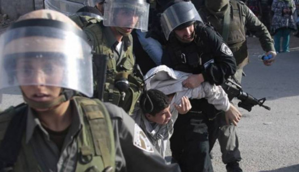 قوات الاحتلال تعتقل أربعة شبان فلسطينين من بلدة بيت كاحل بالخليل