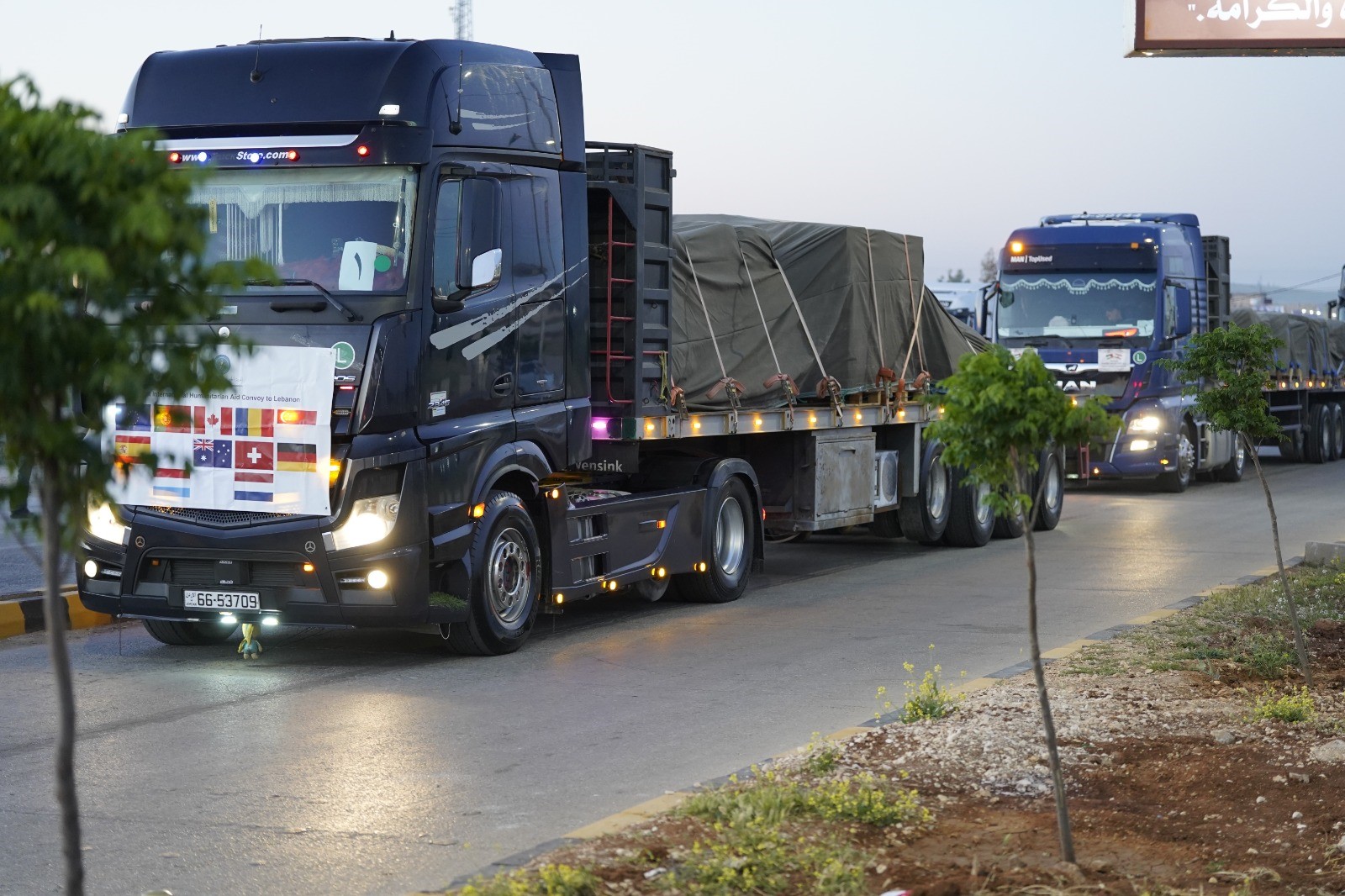 الأردن يقود جهدا دوليا لإرسال مساعدات إغاثية إلى لبنان