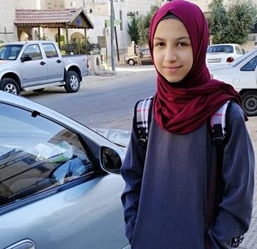 تهنئة للطالبة تالا عبيدات