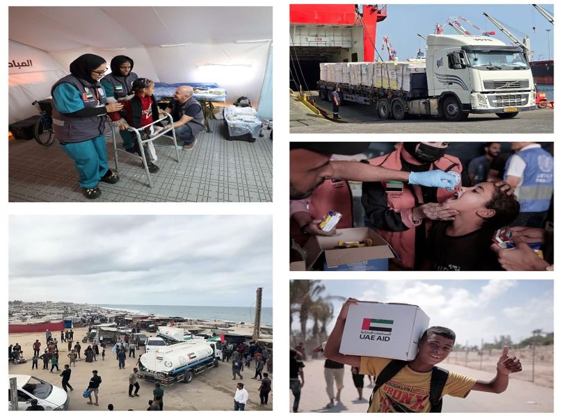 مشاريع إغاثية إماراتية متنوعة تثبت حضورها في غزة