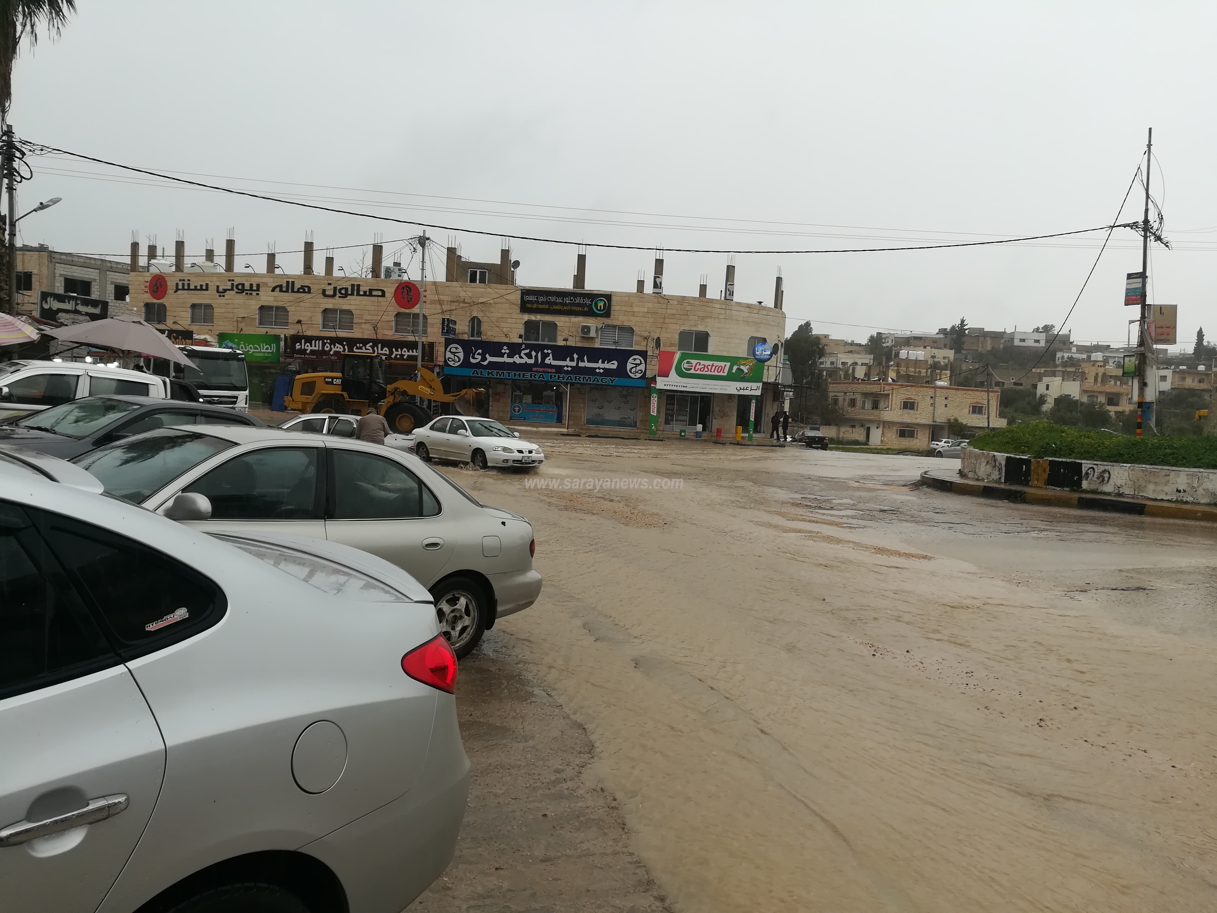 بعد نشر سرايا  ..  وزارة الاشغال تضع حلولا  لتجمع مياه الامطار في "دير ابي سعيد" ..  "تفاصيل"