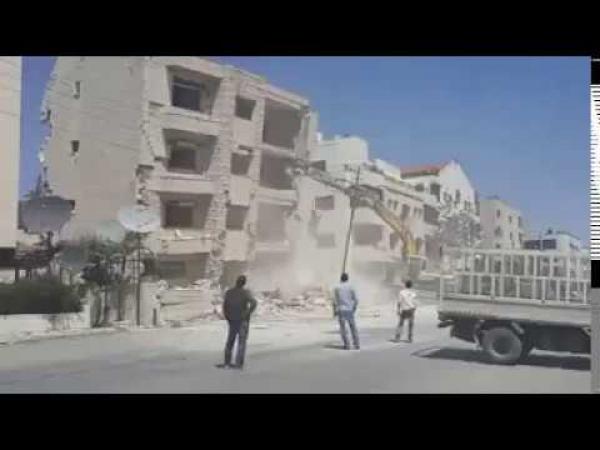 أمانة عمان توضح حقيقة فيديو هدم المبنى في احد مناطق العاصمة  ..  تفاصيل