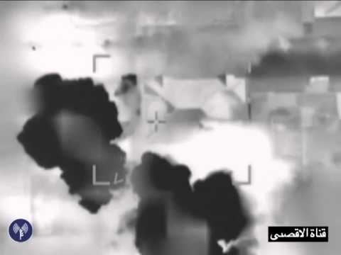بالفيديو ..  لحظة تدمير و استهداف مبنى قناة الاقصى و منزل اسماعيل هنية 