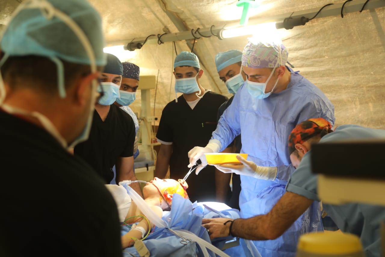 قرابة 2000 مراجع يستقبلهم “ميداني غزة 7” من مختلف أنحاء مدينة خان يونس يوميا