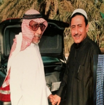 بالصور ..  بعد أن أضحك الجميع  .. ناصر القصبي ينهار في جنازة والده!