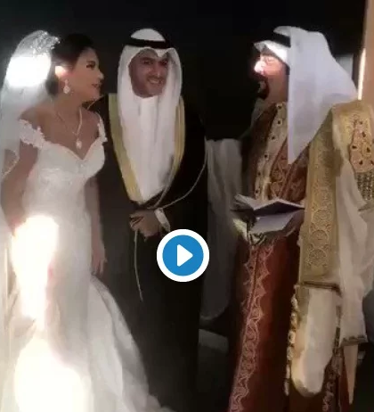 بالفيديو .. زواج بيبي عبدالمحسن يثير ضجة بالكويت