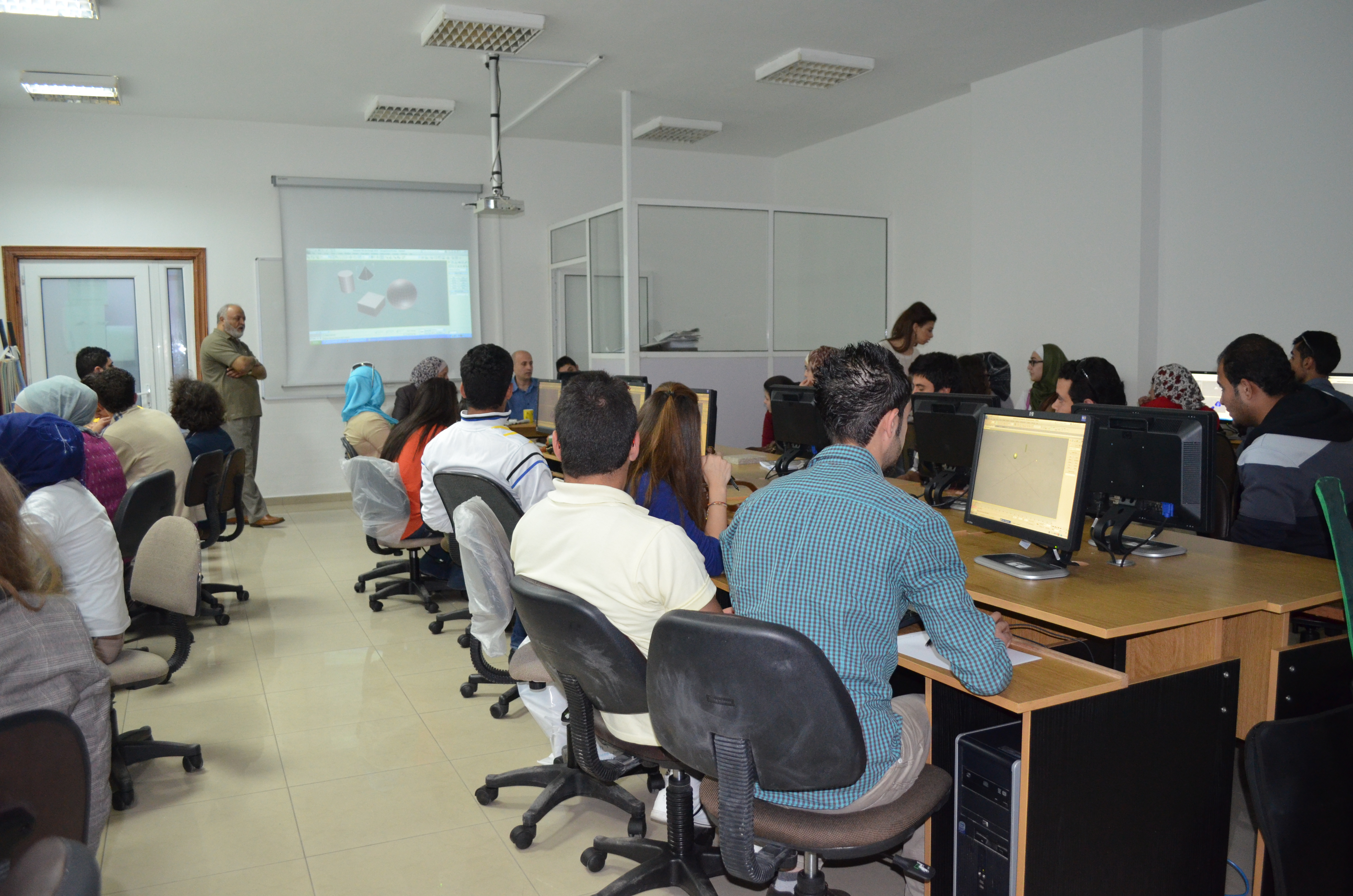 ورشة عمل “3Ds MAX”  في جامعة عمان الأهلية