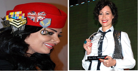 ديانا كرزون تلفت الأنظار في القاهرة  ..  صور 