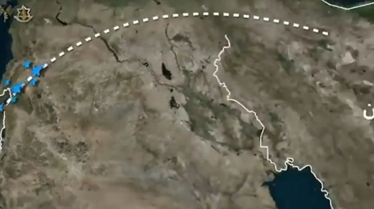 الاحتلال ينشر مسار هجومه على إيران دون المرور بأجواء الأردن