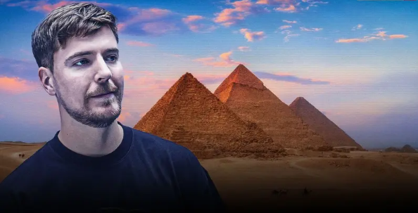استأجرت الأهرامات ..  "مستر بيست" يفجر جدلاً وحواس يوضح