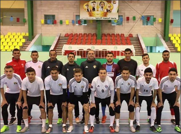 جامعة الزيتونة الأردنية تستضيف تدريبات المنتخب الأردني لكرة الصالات