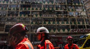 الصين: قتلى وعشرات الجرحى بحريق مبنى في هونغ كونغ