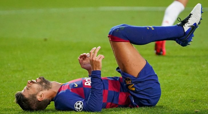 برشلونة يتلقى صدمة بسبب مدة غياب بيكيه