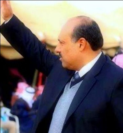 شيوخ ووجهاء وابناء منطقة الازرق يؤازرون المرشح فيصل الاعور
