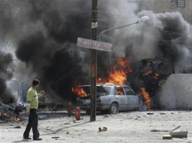 مقتل 21 شخصا في تفجيرات بوسط بغداد
