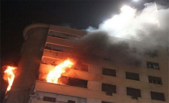 السيطرة على حريق شقة سكنية شرق إربد
