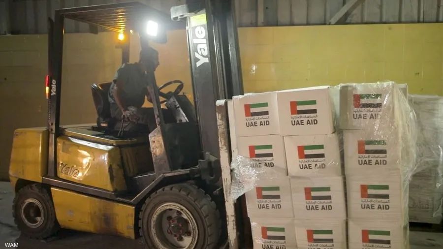 بدعم من وكالة الإمارات للمساعدات الدولية ..  جهود إماراتية لتوفير المياه الصالحة لسكان غزة 