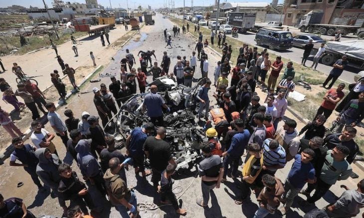 استشهاد ضابطي شرطة فلسطينيين بغارة "إسرائيلية" على مدينة غزة