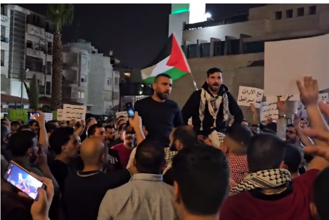 عاجل : الاردنييون مستمرون في تضامنهم مع غزة