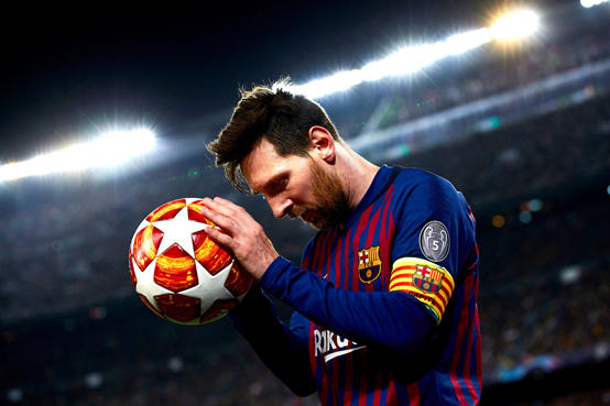 برشلونة يفرض سرية تامة على عقد ميسي