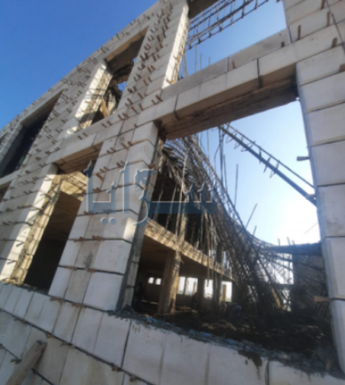 إصابتان بسقوط جزء من سقف مسجد قيد الانشاء في مادبا  ..  صور 