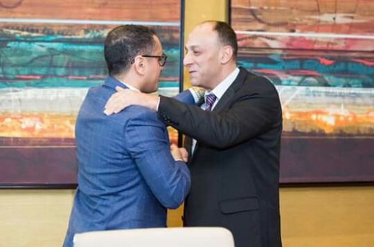 عطوفة السيد كفاح ابو نحلة يغادر ارض الوطن 